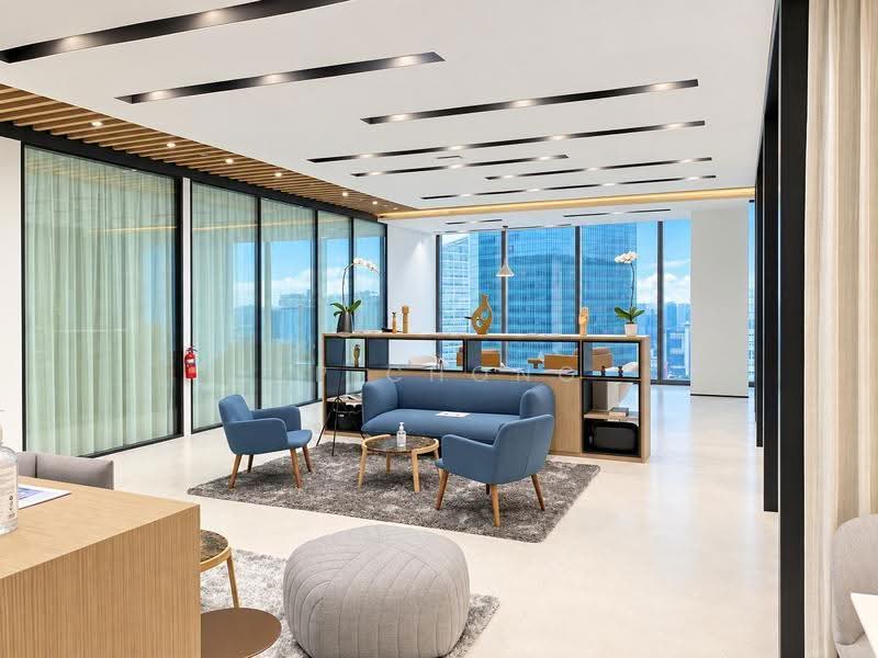 Asia Square Tower 1, 8 Marina View, Boat Quay / Raffles Place / Marina, 607 sqft, Office For Rent, by KP Chong, 500282312 - Living Room - CommercialGuru.com.sg