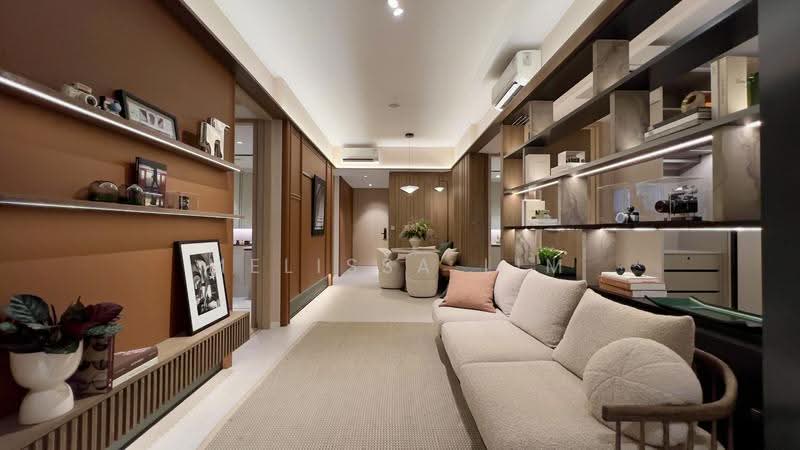 The Serra Residences, 7 Bassein Road, Newton / Novena, 2 Bedrooms, 710 sqft, Condominium For Sale, by Melissa Lim, 500282352 - Living Room - PropertyGuru.com.sg
