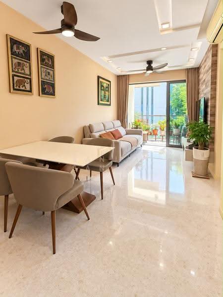 Skies Miltonia, 3 Miltonia Close, Sembawang / Yishun, 3 Bedrooms, 1,130 sqft, Condominium For Sale, by Sanjay Sanjay, 500282374 - Living Room - PropertyGuru.com.sg