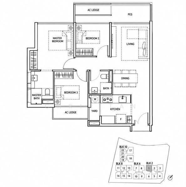 Kandis Residence, 6 Kandis Link, Sembawang / Yishun, 3 Bedrooms, 936 sqft, Condominium For Sale, by Chris Tan, 500282376 - PropertyGuru.com.sg
