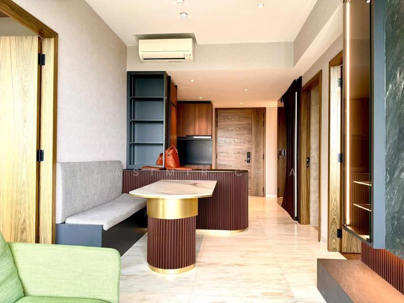 Coastline Residences, 9 Amber Road, East Coast / Marine Parade, 2 Bedrooms, 710 sqft, Condominium For Rent, by Casimir Chia, 500282390 - Living Room - PropertyGuru.com.sg