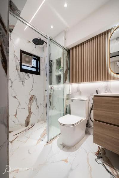 334 Sembawang Close, 334 Sembawang Close, Sembawang / Yishun, 4 Bedrooms, 1,249 sqft, HDB Flat For Sale, by Clarie Lim, 500282514 - Bathroom - PropertyGuru.com.sg