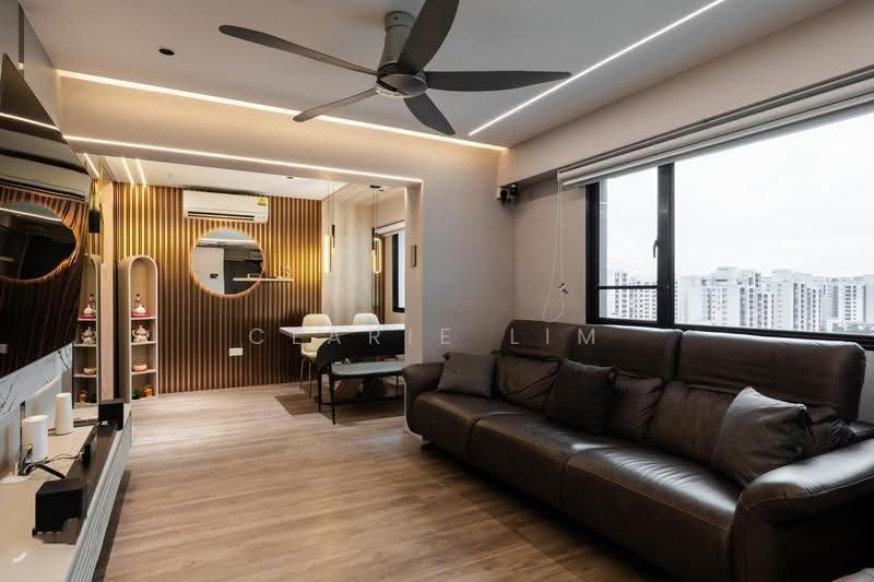 334 Sembawang Close, 334 Sembawang Close, Sembawang / Yishun, 4 Bedrooms, 1,249 sqft, HDB Flat For Sale, by Clarie Lim, 500282514 - Living Room - PropertyGuru.com.sg