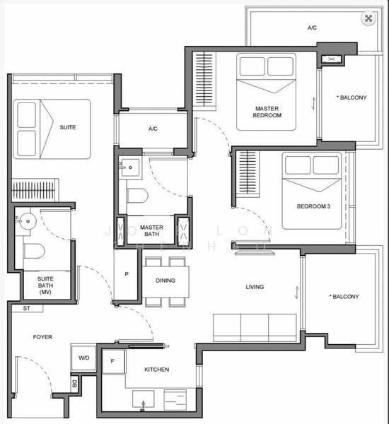 Neu at Novena, 27 Moulmein Rise, Newton / Novena, 3 Bedrooms, 818 sqft, Condominium For Sale, by Jose Loh Zhenhao, 500282521 - PropertyGuru.com.sg