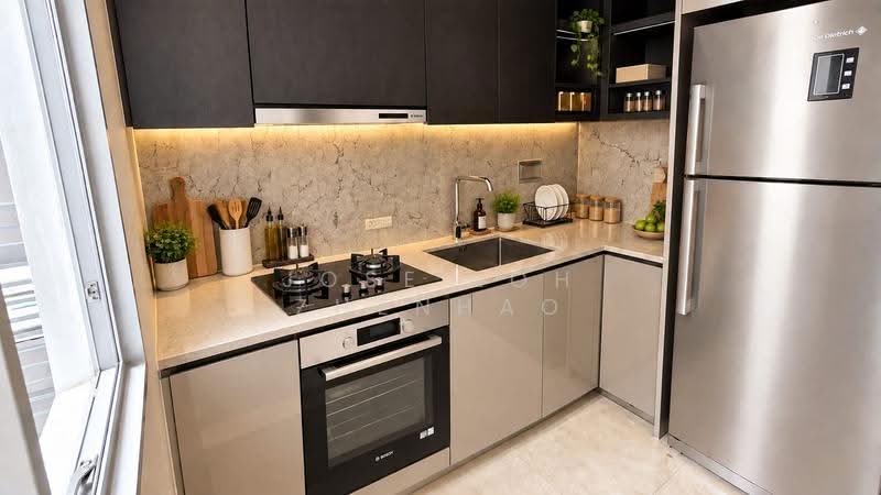 Neu at Novena, 27 Moulmein Rise, Newton / Novena, 3 Bedrooms, 818 sqft, Condominium For Sale, by Jose Loh Zhenhao, 500282521 - Kitchen - PropertyGuru.com.sg