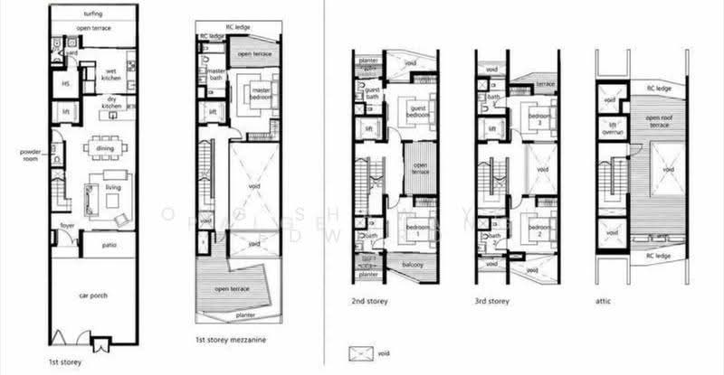 Nim Collection, 1 Nim Terrace, Seletar / Yio Chu Kang, 5 Bedrooms, 4,300 sqft, Terraced House For Sale, by Ong Shaw Yeu Edward, 500282575 - PropertyGuru.com.sg