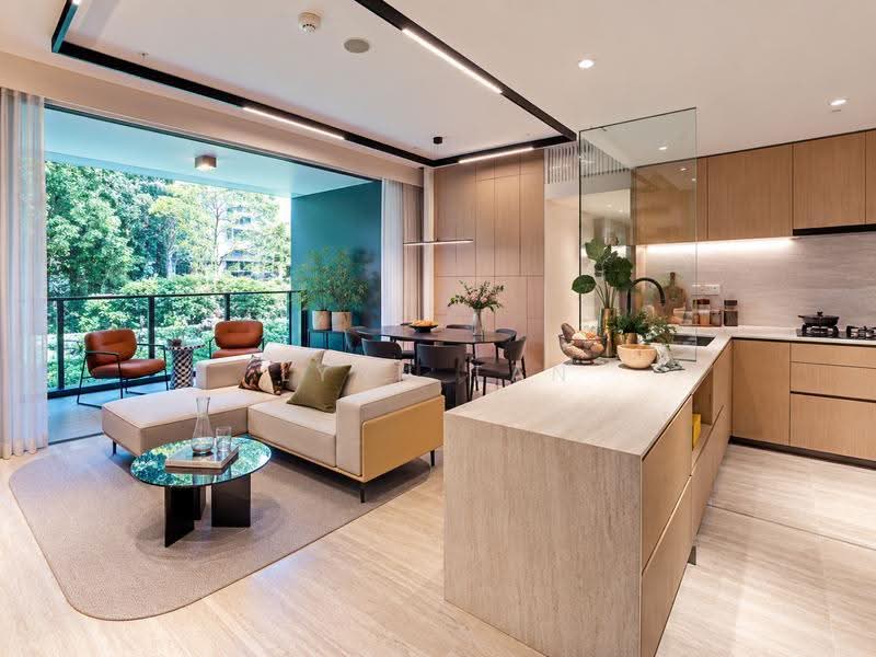 8@BT, 6 Bukit Timah Link, Clementi Park / Upper Bukit Timah, 4 Bedrooms, 1,356 sqft, Condominium For Sale, by Lynn Tan, 500282633 - Living Room - PropertyGuru.com.sg