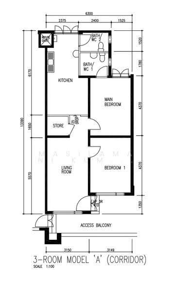 339 Bukit Batok Street 34, 339 Bukit Batok Street 34, Dairy Farm / Bukit Panjang / Choa Chu Kang, 2 Bedrooms, 785 sqft, HDB Flat For Sale, by Masilamani Kumara Velu, 500282876 - PropertyGuru.com.sg