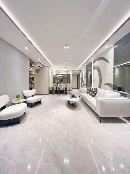 Chuan Park, 240 Lorong Chuan, Hougang / Punggol / Sengkang, 3 Bedrooms, 1,206 sqft, Condominium For Sale, by Carmen Lee, 500282903 - Living Room - PropertyGuru.com.sg