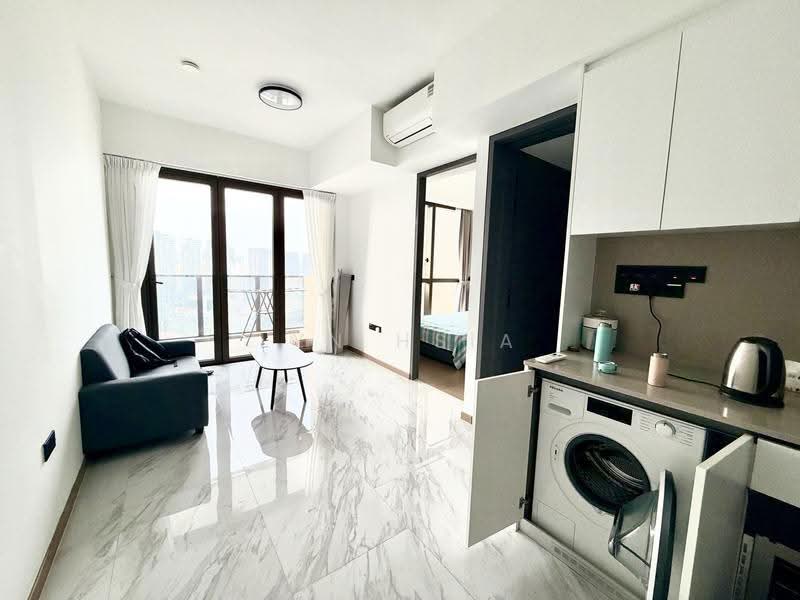 The Landmark, 173 Chin Swee Road, Alexandra / Commonwealth, 1 Bedroom, 495 sqft, Condominium For Rent, by Lyn Hsia, 500282918 - Living Room - PropertyGuru.com.sg