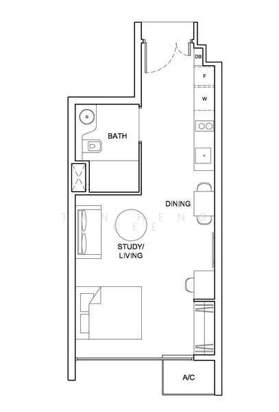 High Park Residences, 31 Fernvale Road, Seletar / Yio Chu Kang, Studio, 398 sqft, Condominium For Sale, by Tan Heng Kee, 500282995 - PropertyGuru.com.sg