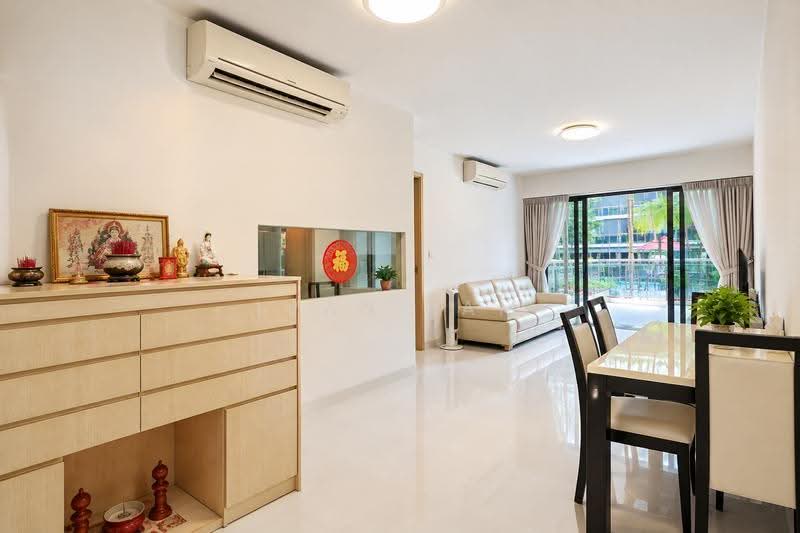 Parc Olympia, 54 Flora Drive, Changi Airport / Changi Village, 4 Bedrooms, 1,872 sqft, Condominium For Sale, by Ivan Lam, 500282996 - Living Room - PropertyGuru.com.sg