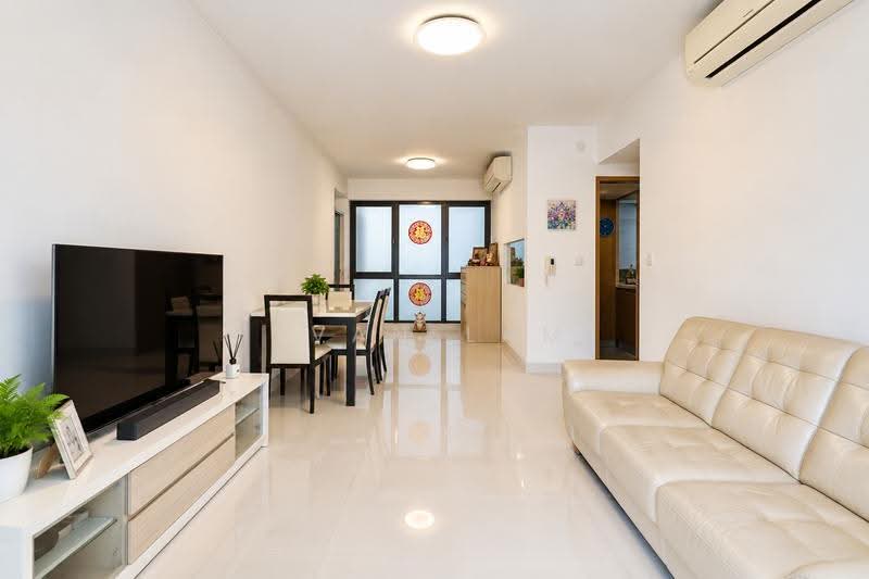 Parc Olympia, 54 Flora Drive, Changi Airport / Changi Village, 4 Bedrooms, 1,872 sqft, Condominium For Sale, by Ivan Lam, 500282996 - Living Room - PropertyGuru.com.sg