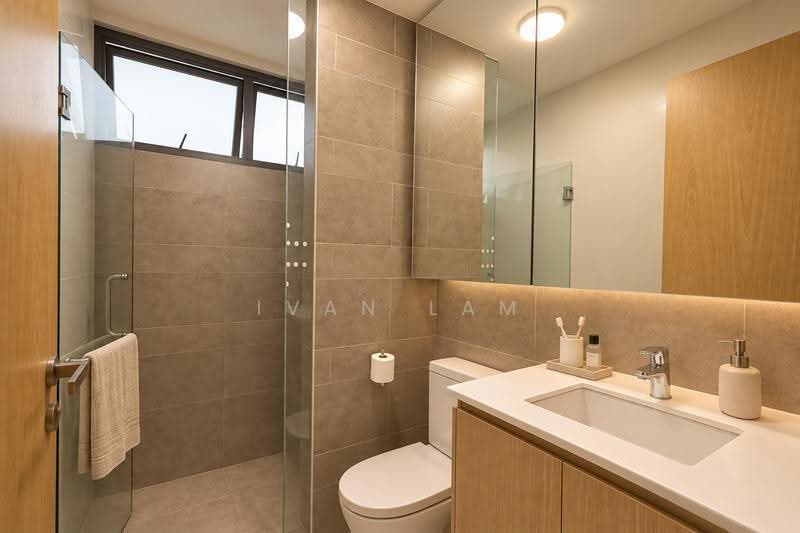 Parc Olympia, 54 Flora Drive, Changi Airport / Changi Village, 4 Bedrooms, 1,872 sqft, Condominium For Sale, by Ivan Lam, 500282996 - Bathroom (ID Rendered) - PropertyGuru.com.sg