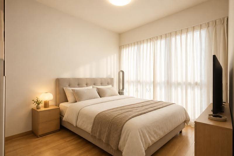 Parc Olympia, 54 Flora Drive, Changi Airport / Changi Village, 4 Bedrooms, 1,872 sqft, Condominium For Sale, by Ivan Lam, 500282996 - Bedroom (ID Rendered) - PropertyGuru.com.sg