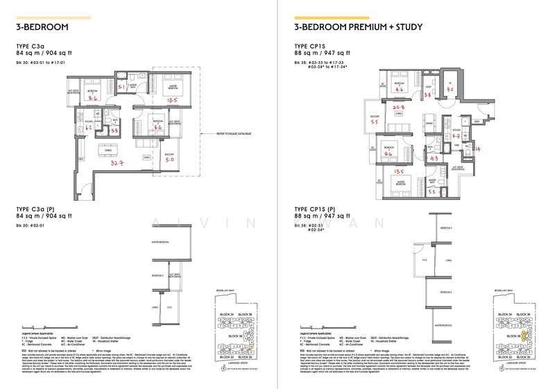 Lucerne Grand, Lakeside Drive, Boon Lay / Jurong / Tuas, 3 Bedrooms, 883 sqft, Condominium For Sale, by Alvin Kwan, 500283032 - PropertyGuru.com.sg