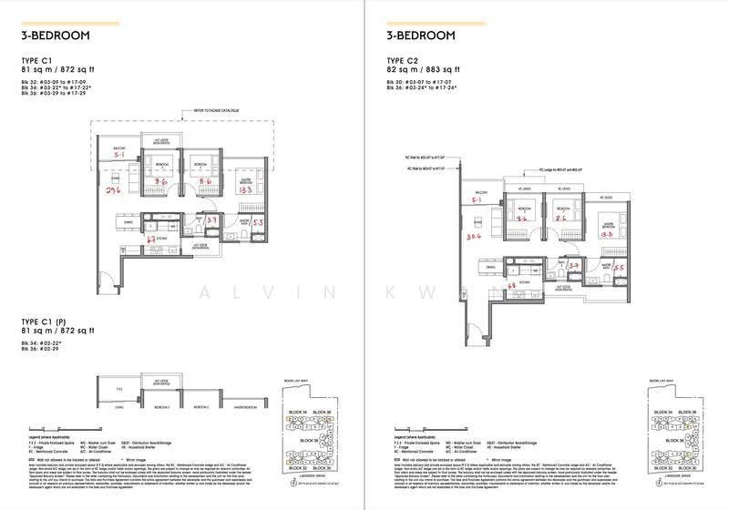 Lucerne Grand, Lakeside Drive, Boon Lay / Jurong / Tuas, 3 Bedrooms, 883 sqft, Condominium For Sale, by Alvin Kwan, 500283032 - PropertyGuru.com.sg