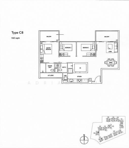 Forestville, 48 Woodlands Drive 16, Admiralty / Woodlands, 3 Bedrooms, 1,098 sqft, Condominium For Sale, by Adrian Lim, 500283036 - PropertyGuru.com.sg