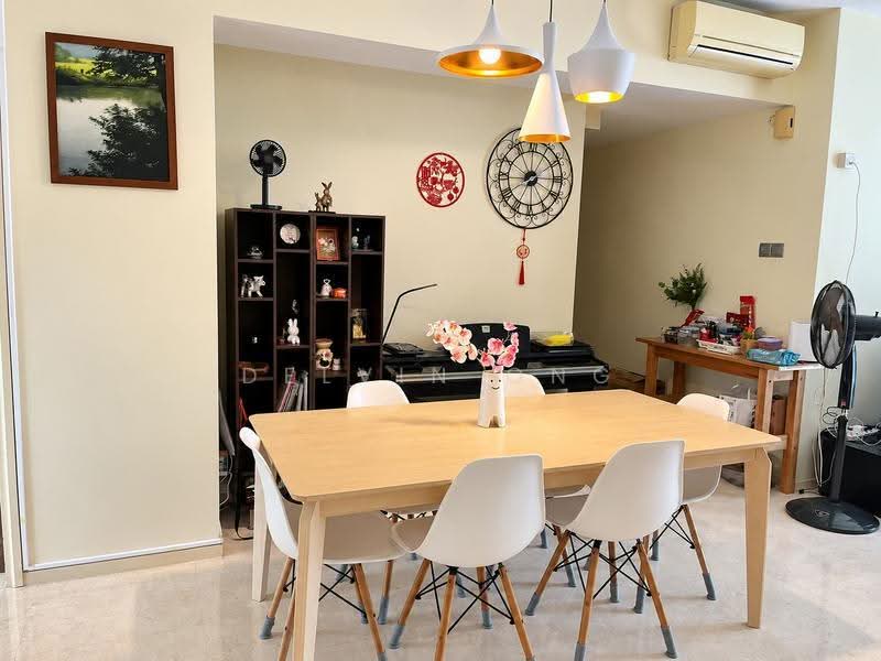 Dahlia Park Condo, 7 Flora Drive, Changi Airport / Changi Village, 3 Bedrooms, 1,292 sqft, Condominium For Sale, by Delvin Ong, 500283041 - Dining Room - PropertyGuru.com.sg