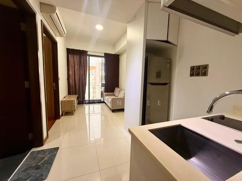 Guillemard Edge, 38 Lorong 30 Geylang, Eunos / Geylang / Paya Lebar, 2 Bedrooms, 538 sqft, Condominium For Rent, by Susan Lee, 500283054 - Living Room - PropertyGuru.com.sg