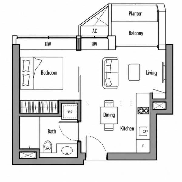 V on Shenton, 5 Shenton Way, Boat Quay / Raffles Place / Marina, 1 Bedroom, 484 sqft, Condominium For Sale, by Allen Wee, 500283086 - PropertyGuru.com.sg