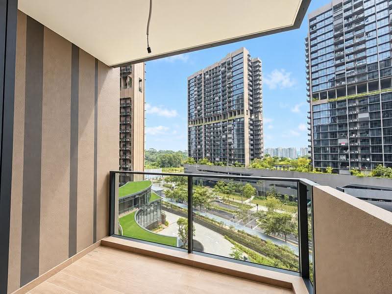 Hillock Green, 26 Lentor Central, Mandai / Upper Thomson, 2 Bedrooms, 710 sqft, Condominium For Sale, by Adiel Ng, 500283095 - Balcony-actual unit - PropertyGuru.com.sg