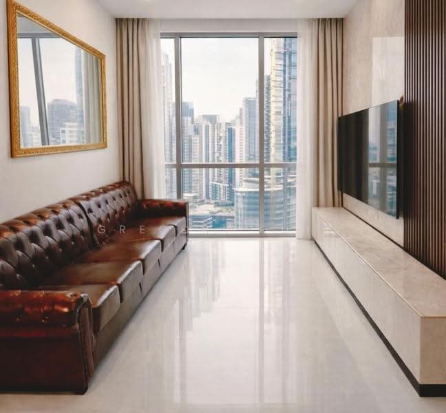 Eon Shenton, 70 Shenton Way, Chinatown / Tanjong Pagar, 2 Bedrooms, 1,130 sqft, Condominium For Sale, by Gregory Gung, 500283099 - Living Room - PropertyGuru.com.sg