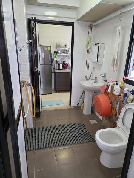 995C Buangkok Crescent, 995C Buangkok Crescent, Hougang / Punggol / Sengkang, 1 Bedroom, 506 sqft, HDB Flat For Rent, by Anthony Leong, 500283107 - Bathroom - PropertyGuru.com.sg