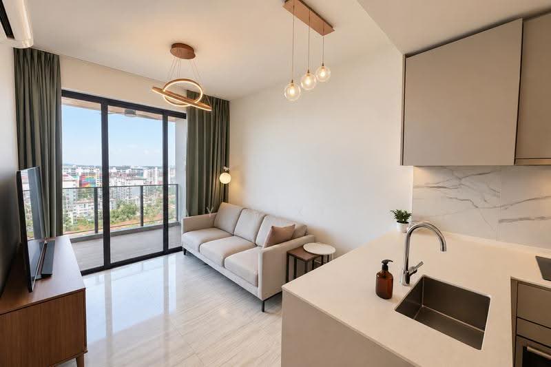 Parc Esta, 916 Sims Avenue, Eunos / Geylang / Paya Lebar, 1 Bedroom, 520 sqft, Condominium For Sale, by Tay Yixian, 500283111 - Living Room - PropertyGuru.com.sg
