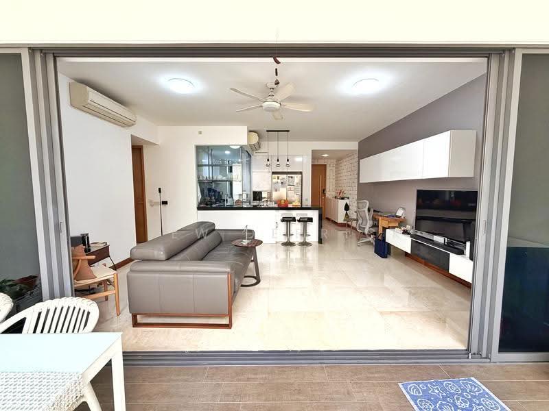 Waterfront Isle, 736 Bedok Reservoir Road, Bedok / Upper East Coast, 3 Bedrooms, 1,152 sqft, Condominium For Sale, by Liew Derrick, 500283147 - Living Room - PropertyGuru.com.sg