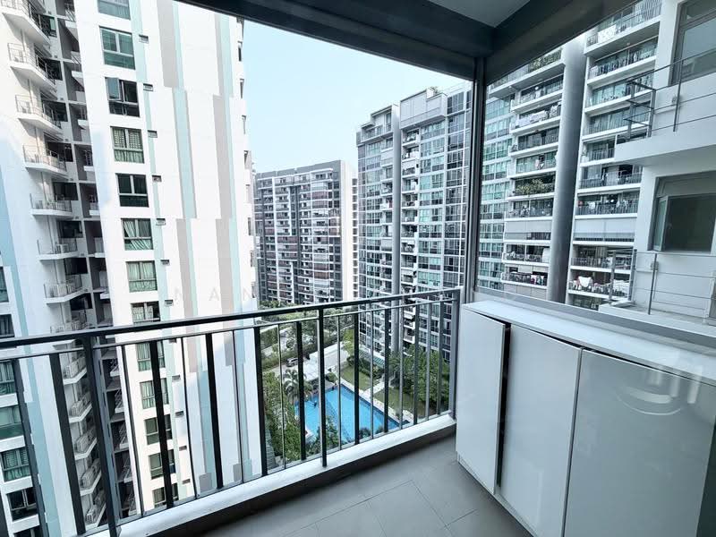 Esparina Residences, 125 Compassvale Bow, Hougang / Punggol / Sengkang, 2 Bedrooms, 829 sqft, Condominium For Sale, by Nancy Zhang Yani, 500283159 - Balcony - PropertyGuru.com.sg