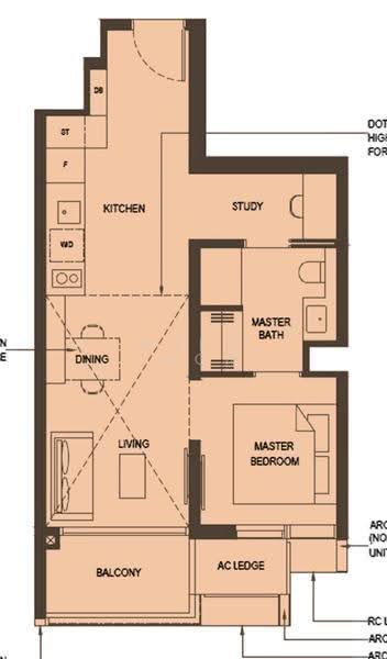 The M, 38 Middle Road, Beach Road / Bugis / Rochor, 1 Bedroom, 527 sqft, Condominium For Rent, by Mark Loon, 500283191 - PropertyGuru.com.sg