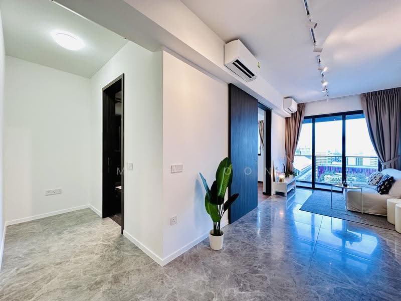 The M, 38 Middle Road, Beach Road / Bugis / Rochor, 1 Bedroom, 527 sqft, Condominium For Rent, by Mark Loon, 500283191 - Living Room - PropertyGuru.com.sg