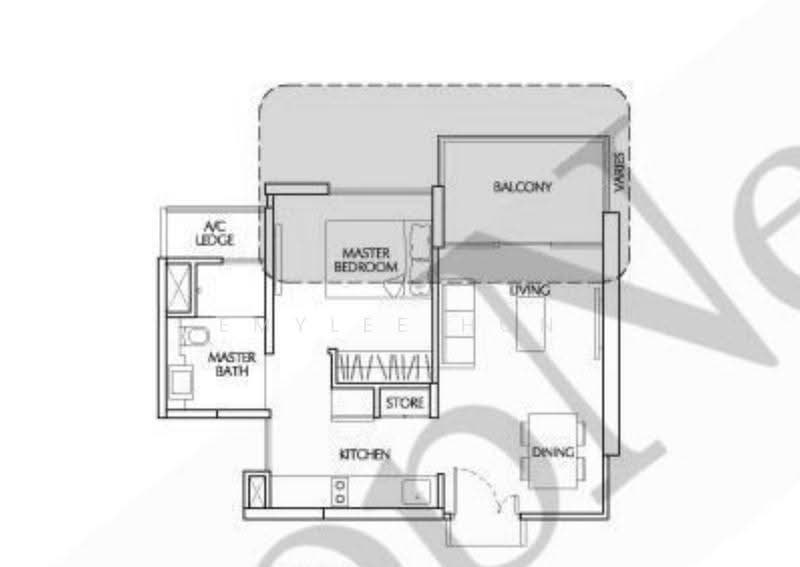 Terrasse, 21 Terrass Lane, Hougang / Punggol / Sengkang, 1 Bedroom, 538 sqft, Condominium For Rent, by Emylee Hon, 500283199 - PropertyGuru.com.sg