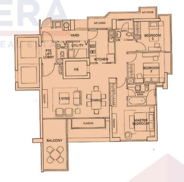 Residences @ Evelyn, 15 Evelyn Road, Newton / Novena, 3 Bedrooms, 1,539 sqft, Condominium For Sale, by Heng Kok Liang, 500283215 - PropertyGuru.com.sg