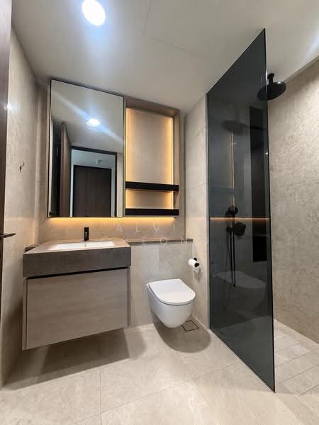The Reef at King's Dock, 10 Harbourfront Avenue, Harbourfront / Telok Blangah, 2 Bedrooms, 689 sqft, Condominium For Rent, by Alvin Cheong, 500283302 - Bathroom - PropertyGuru.com.sg