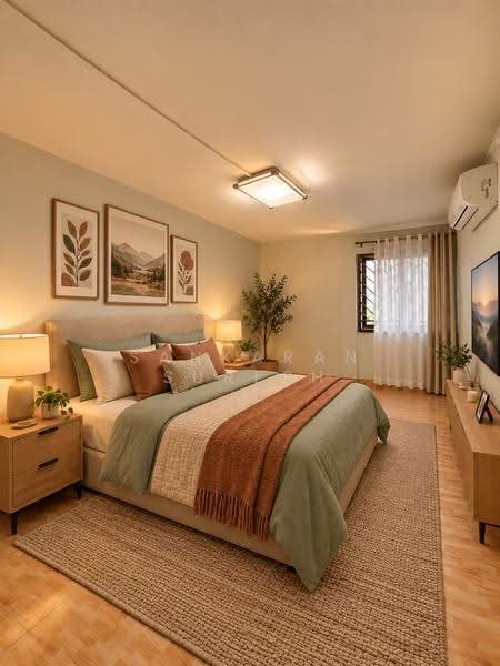 135 Bedok Reservoir Road, 135 Bedok Reservoir Road, Bedok / Upper East Coast, 3 Bedrooms, 1,109 sqft, HDB Flat For Sale, by Sankaran Suresh, 500283318 - Bedroom 2 - Artist Impression - PropertyGuru.com.sg