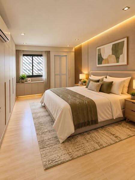 135 Bedok Reservoir Road, 135 Bedok Reservoir Road, Bedok / Upper East Coast, 3 Bedrooms, 1,109 sqft, HDB Flat For Sale, by Sankaran Suresh, 500283318 - Master Bedroom - Artist Impression - PropertyGuru.com.sg