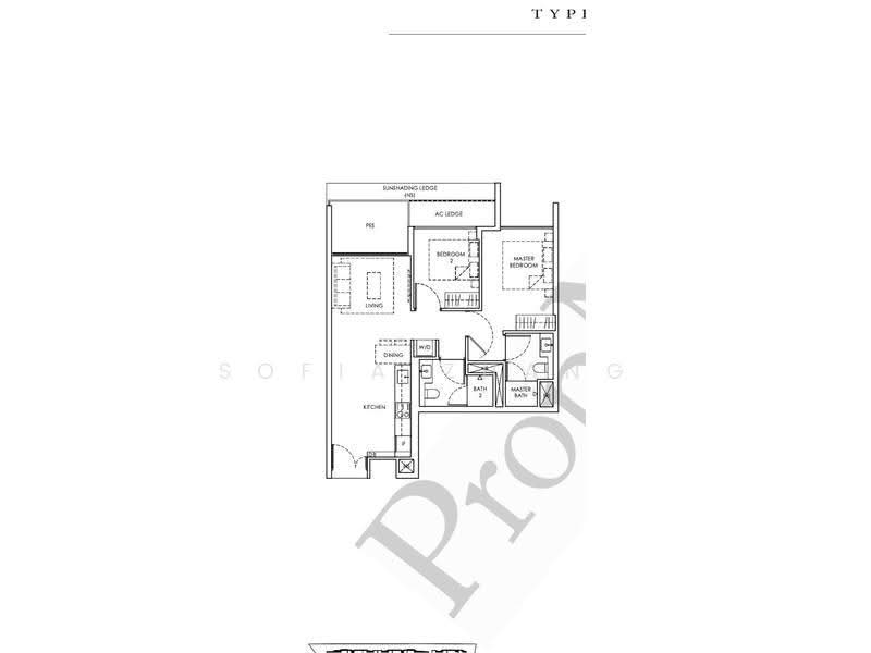Peak Residence, 333 Thomson Road, Newton / Novena, 2 Bedrooms, 776 sqft, Condominium For Sale, by Sofia Zhang, 500283320 - PropertyGuru.com.sg