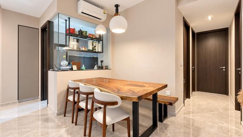 Parc Clematis, 8 Jalan Lempeng, Buona Vista / West Coast / Clementi New Town, 3 Bedrooms, 915 sqft, Condominium For Sale, by Clarence Long, 500283322 - Dining Room - PropertyGuru.com.sg