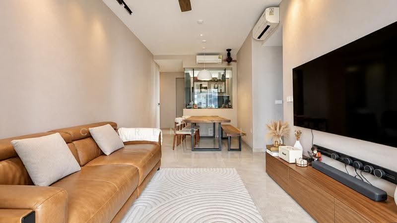 Parc Clematis, 8 Jalan Lempeng, Buona Vista / West Coast / Clementi New Town, 3 Bedrooms, 915 sqft, Condominium For Sale, by Clarence Long, 500283322 - Living Room - PropertyGuru.com.sg
