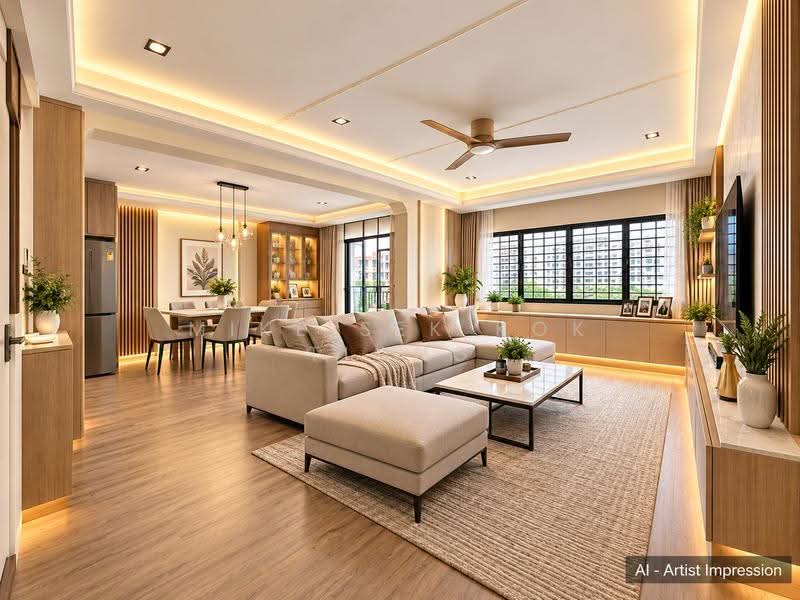 103 Pasir Ris Street 12, 103 Pasir Ris Street 12, Pasir Ris / Tampines, 3 Bedrooms, 1,313 sqft, HDB Flat For Sale, by Mike Sek Kok Tiong, 500283361 - Living Room - PropertyGuru.com.sg