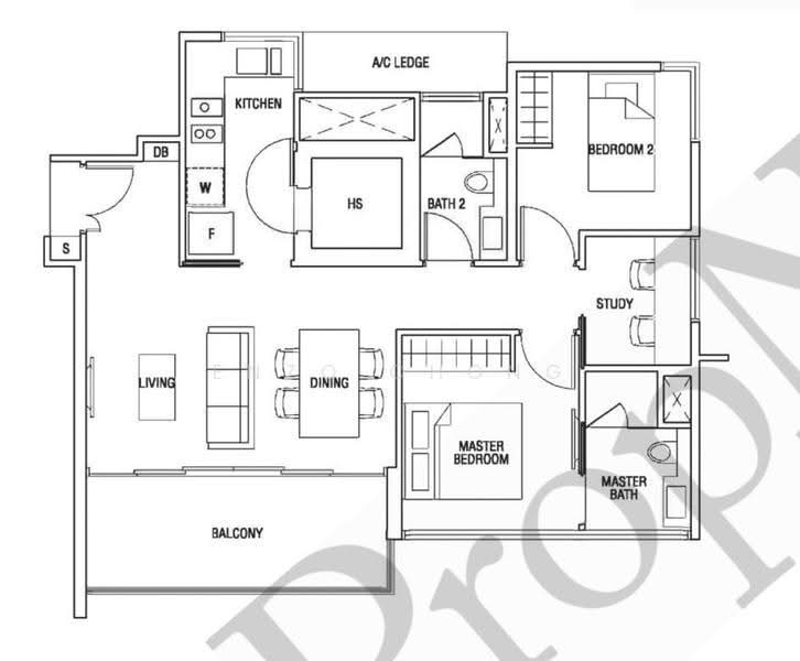 The Scala @ Lorong Chuan, 130 Serangoon Avenue 3, Hougang / Punggol / Sengkang, 3 Bedrooms, 904 sqft, Condominium For Sale, by Enzo Chong, 500283370 - PropertyGuru.com.sg