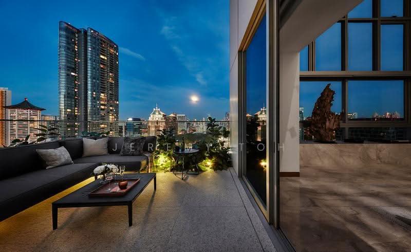 Skyline @ Orchard Boulevard, 23 Angullia Park, Orchard / River Valley, 3 Bedrooms, 3,100 sqft, Condominium For Sale, by Jeremy Toh, 500283397 - Balcony - PropertyGuru.com.sg