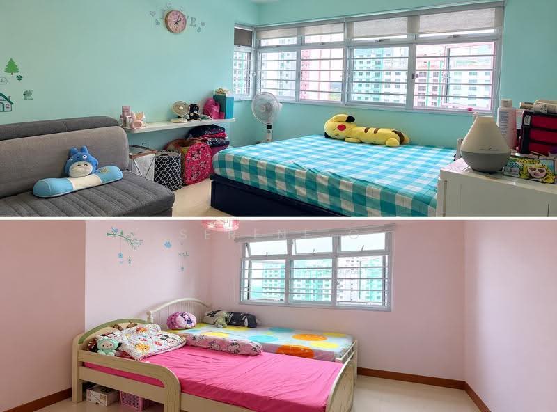 469C Sengkang West Way, 469C Sengkang West Way, Seletar / Yio Chu Kang, 3 Bedrooms, 1,216 sqft, HDB Flat For Sale, by Serene G, 500283417 - Bedroom - PropertyGuru.com.sg