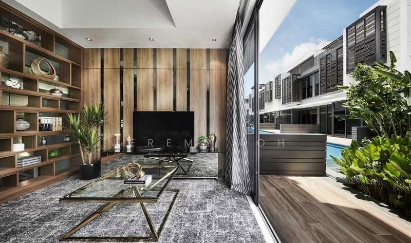 Alana, Sunrise Terrace, Seletar / Yio Chu Kang, 4 Bedrooms, 3,358 sqft, Terraced House For Sale, by Jeremy Toh, 500283436 - Living Room - PropertyGuru.com.sg