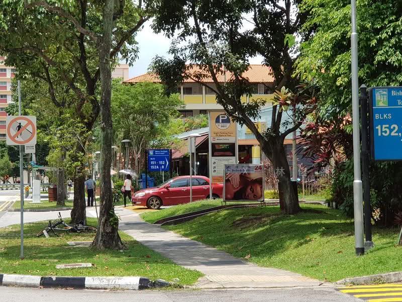 Facing Main Rd / Dual Frontage - Block 152 Bishan Street 11, Ang Mo Kio / Bishan / Thomson, 893 sqft, Shop / Shophouse For Rent, by Peter Lin JX 林俊熙, 500283459 - Exterior - CommercialGuru.com.sg