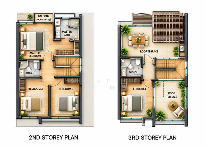 Alana, Sunrise Terrace, Seletar / Yio Chu Kang, 4 Bedrooms, 3,078 sqft, Terraced House For Rent, by Pius Yap Chih Hong 叶智弘, 500283515 - PropertyGuru.com.sg