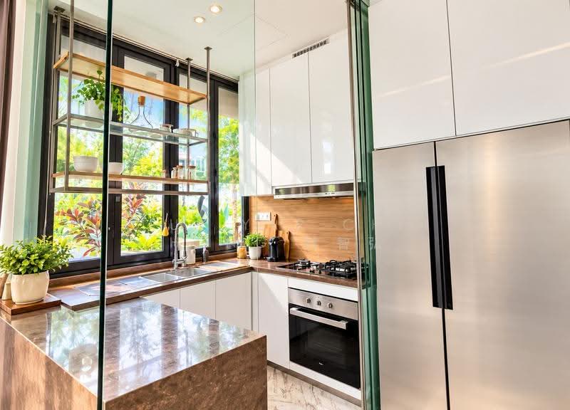 Alana, Sunrise Terrace, Seletar / Yio Chu Kang, 4 Bedrooms, 3,078 sqft, Terraced House For Rent, by Pius Yap Chih Hong 叶智弘, 500283515 - Kitchen - PropertyGuru.com.sg