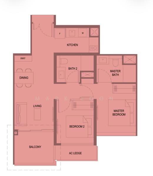 Verdale, 14 De Souza Avenue, Clementi Park / Upper Bukit Timah, 2 Bedrooms, 732 sqft, Condominium For Sale, by Mark Loon, 500283568 - PropertyGuru.com.sg